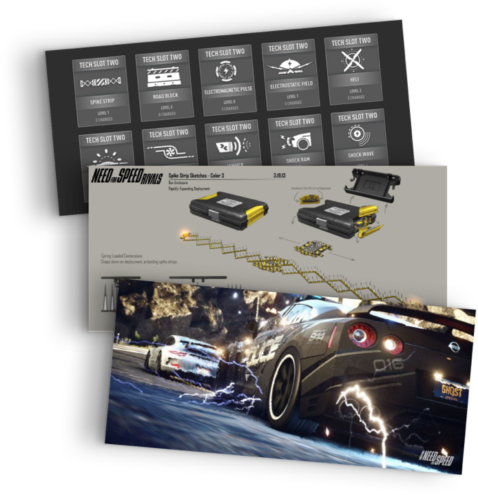 Screenshots from Need for Speed Rivals